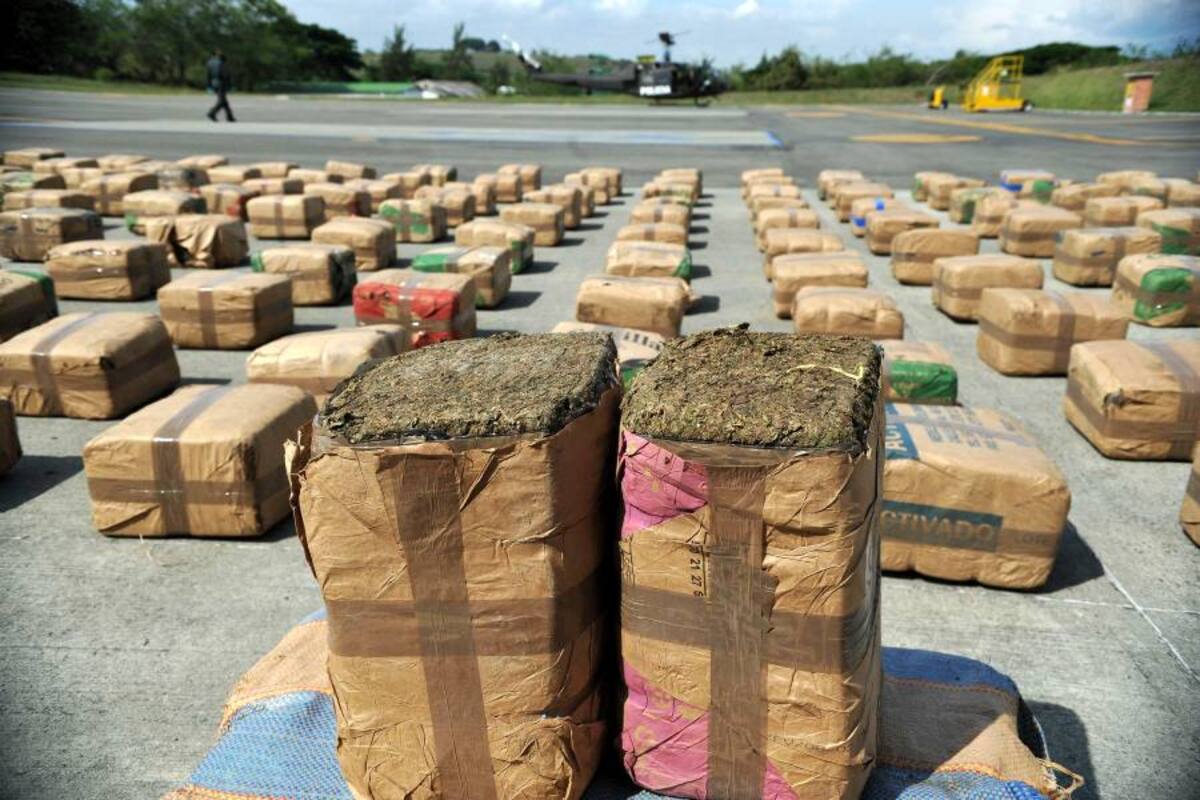 Caen 300 kilos de marihuana y diez de cocaína en el Cauca (Foto: Archivo/VANGUARDIA LIBERAL)