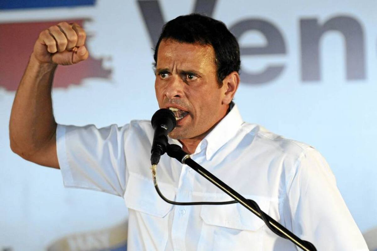 Henrique Capriles (Foto: Archivo/VANGUARDIA LIBERAL)
