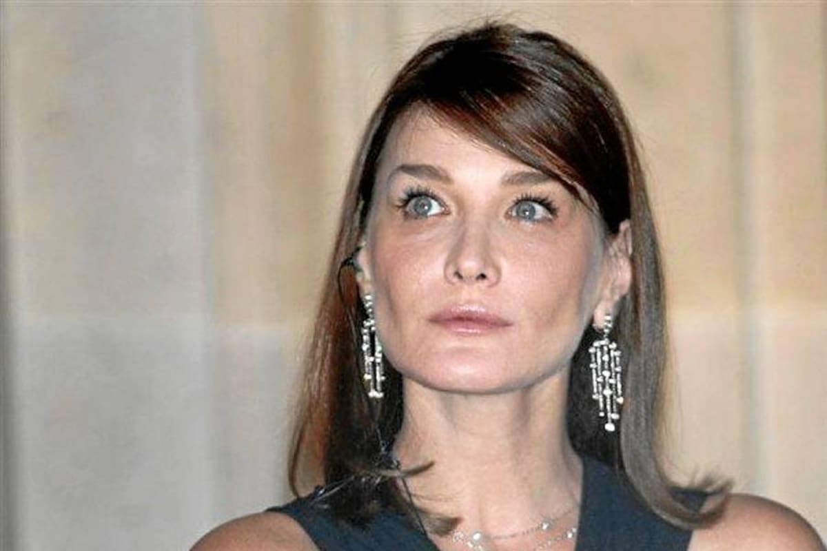Carla Bruni Sarkozy asegura a la prensa que no está embarazada (Foto: Tomado de Internet/ VANGUARDIA LIBERAL)
