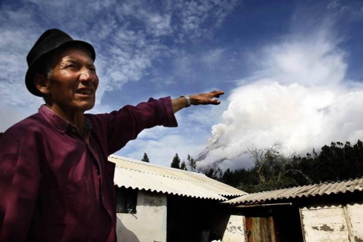 Sube actividad del volcán ecuatoriano Tungurahua y la del Reventador es alta (Foto: Archivo/VANGUARDIA LIBERAL)