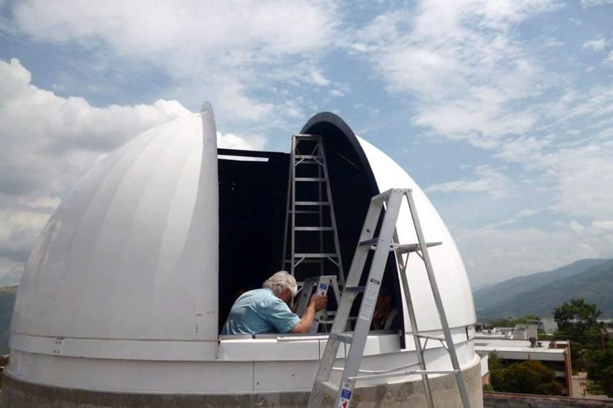 Bucaramanga tendrá uno de los telescopios más modernos de Colombia (Foto: Suminsitrada Grupo Halley)