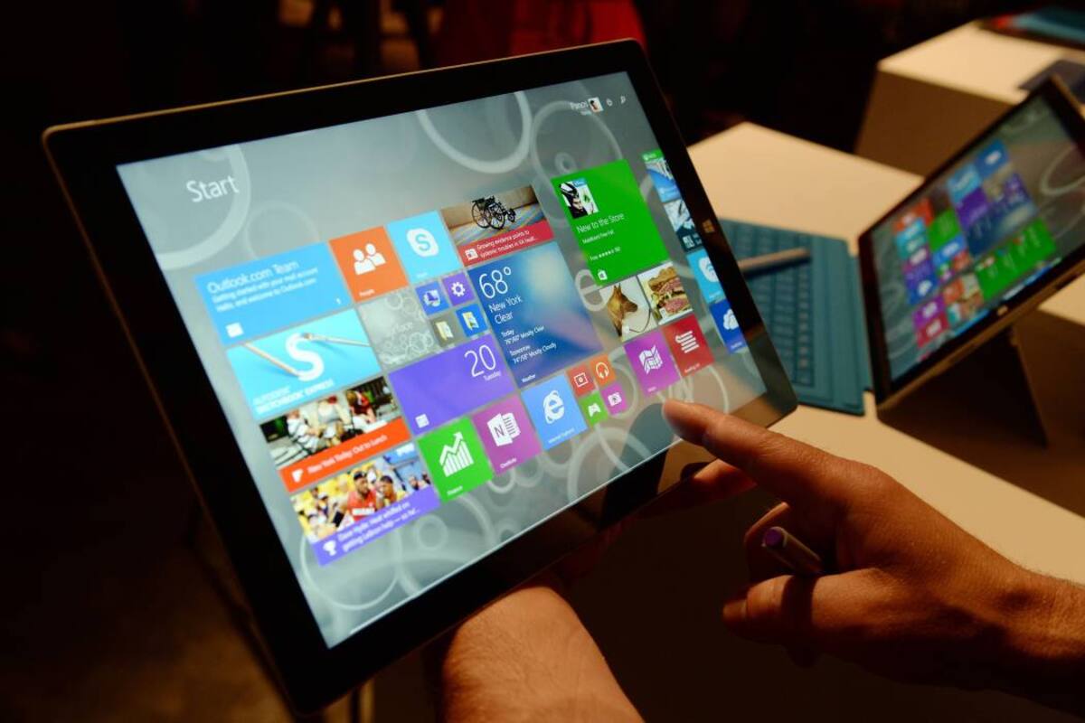 Microsoft busca sustituir al portátil con su nueva tableta Surface Pro 3 (Foto: AFP / VANGUARDIA LIBERAL)