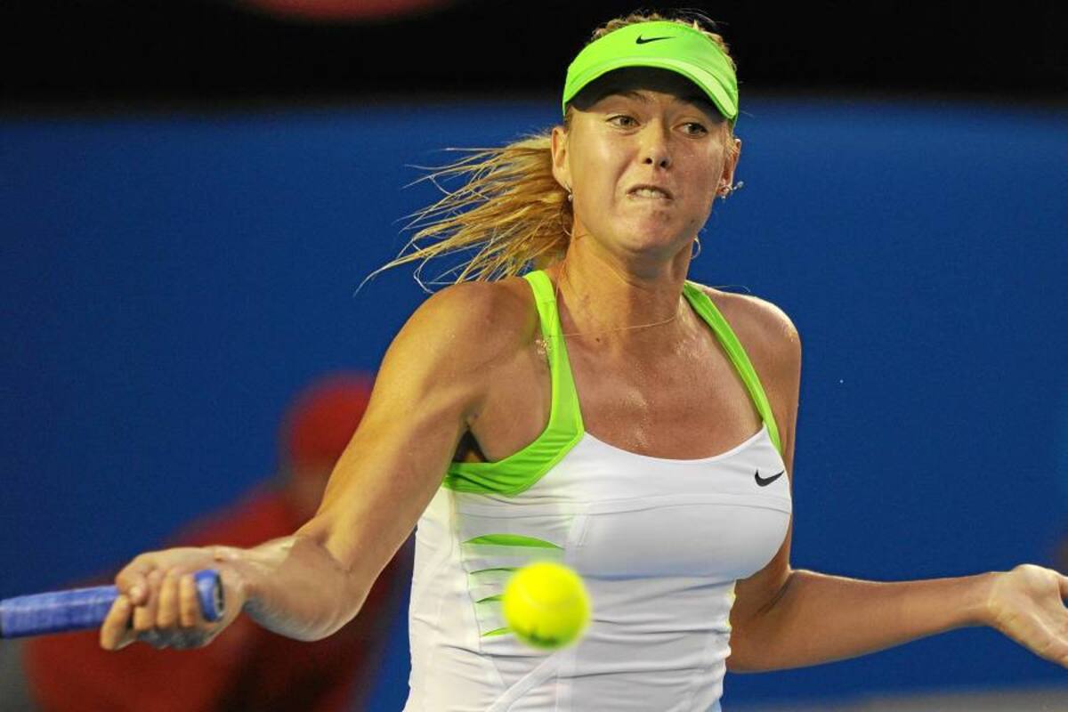 La rusa Sharapova jugará el torneo WTA de París-Coubertin (Foto: AFP/ VANGUARDIA LIBERAL)