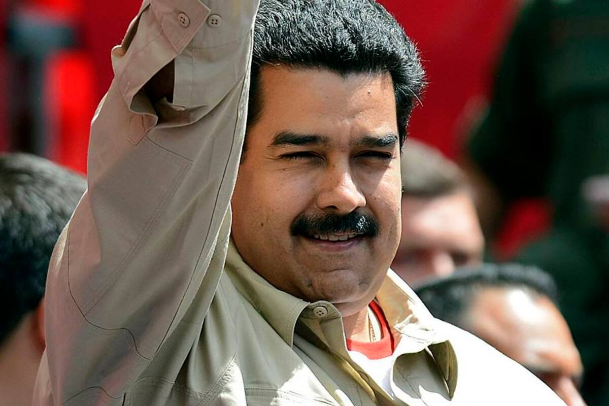 Maduro, arropado por miles de chavistas, presenta su candidatura presidencial (Foto: Archivo/VANGUARDIA LIBERAL)