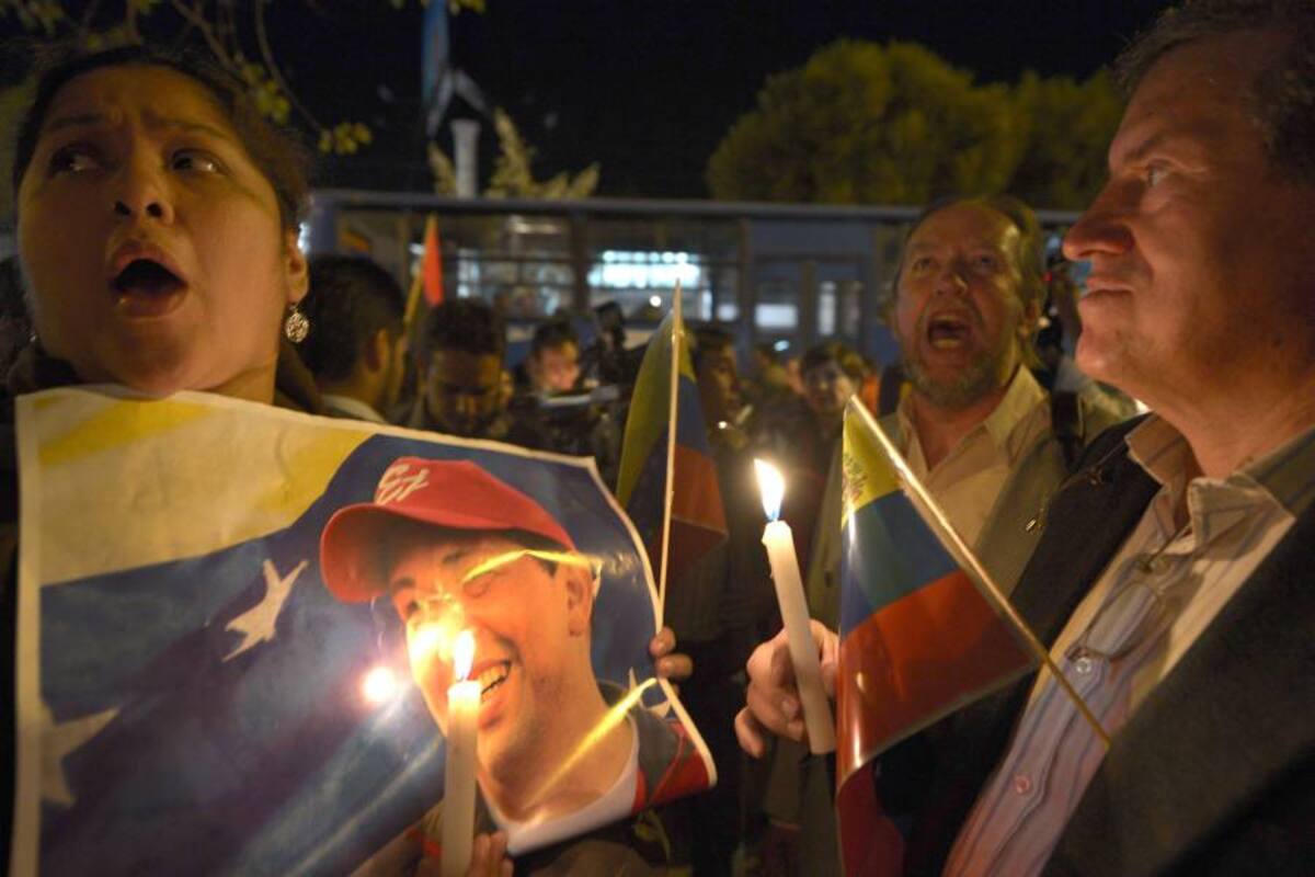 Prensa de Estados Unidos, crítica con el legado de Chávez en Venezuela (Foto: RODRIGO BUENDIA, AFP / VANGUARDIA LIBERAL)