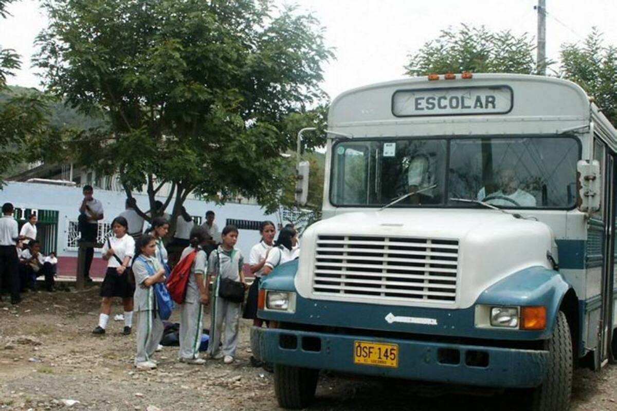Denuncian irregularidades en contrato de transporte escolar (Foto: Archivo/VANGUARDIA LIBERAL)