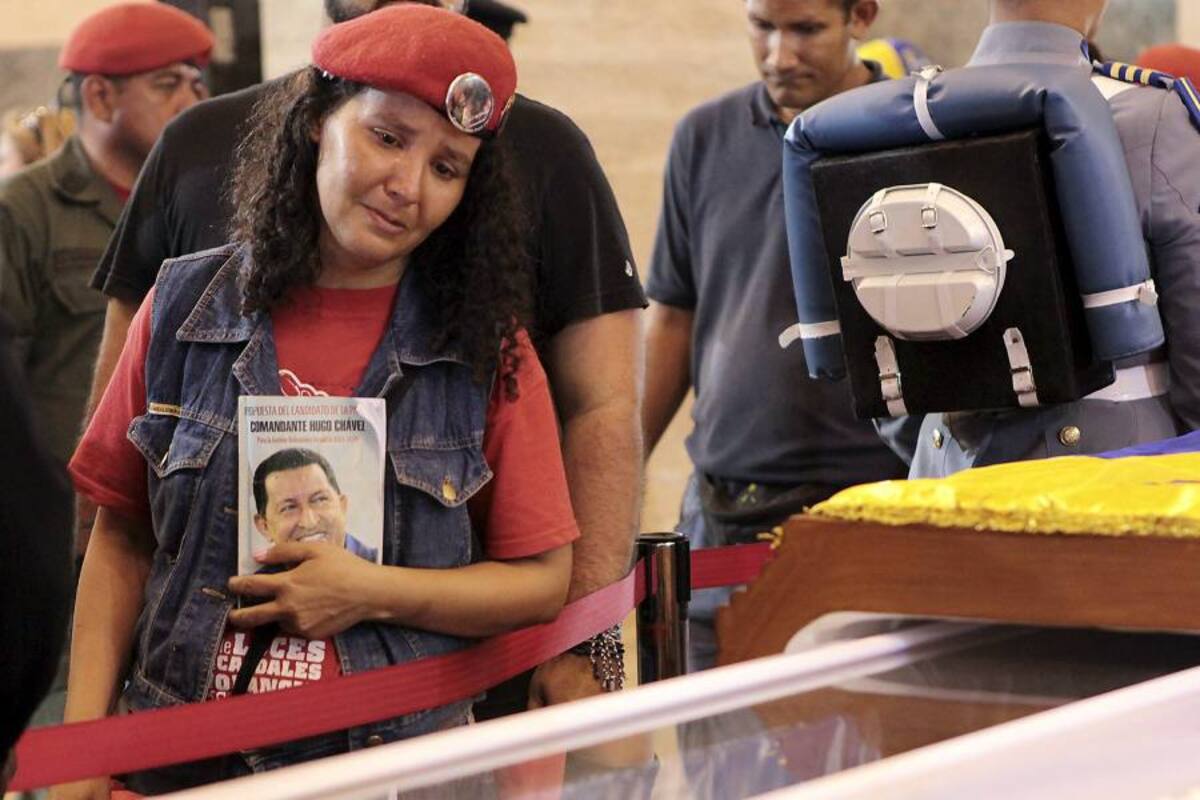 Chávez será embalsamado para que el pueblo lo pueda ver “eternamente” (Foto: AFP / VANGUARDIA LIBERAL)