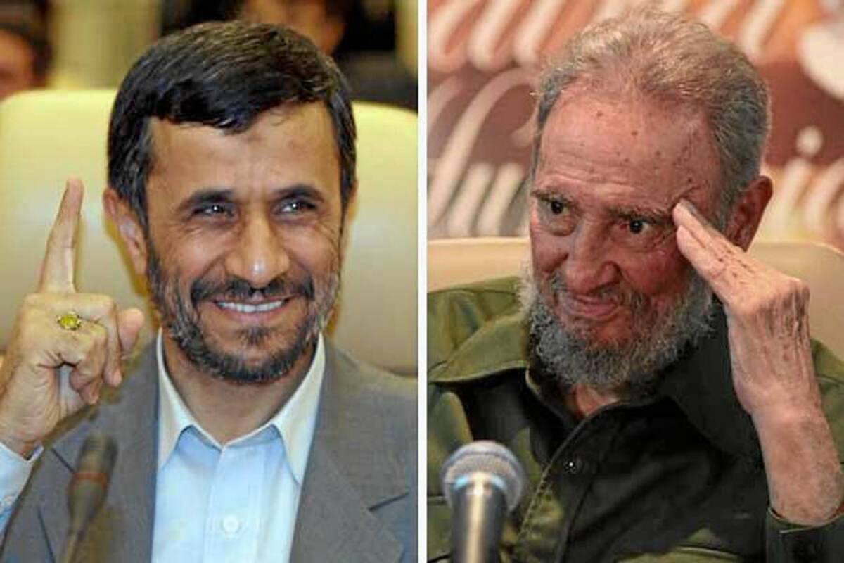 Ahmadineyad confirma que se reunió con Fidel Castro y trataron "muchos temas" (Foto: Tomada de Internet/VanguardiaLiberal)