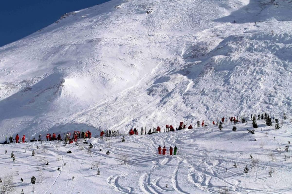 Avalancha en los Alpes franceses dejó al menos cuatro muertos (Foto: AFP /VANGUARDIA LIBERAL)