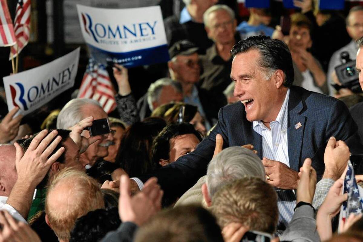 Romney dice que no le preocupan los estadounidenses pobres sino los de la clase media (Foto: Afp/VanguardiaLiberal)