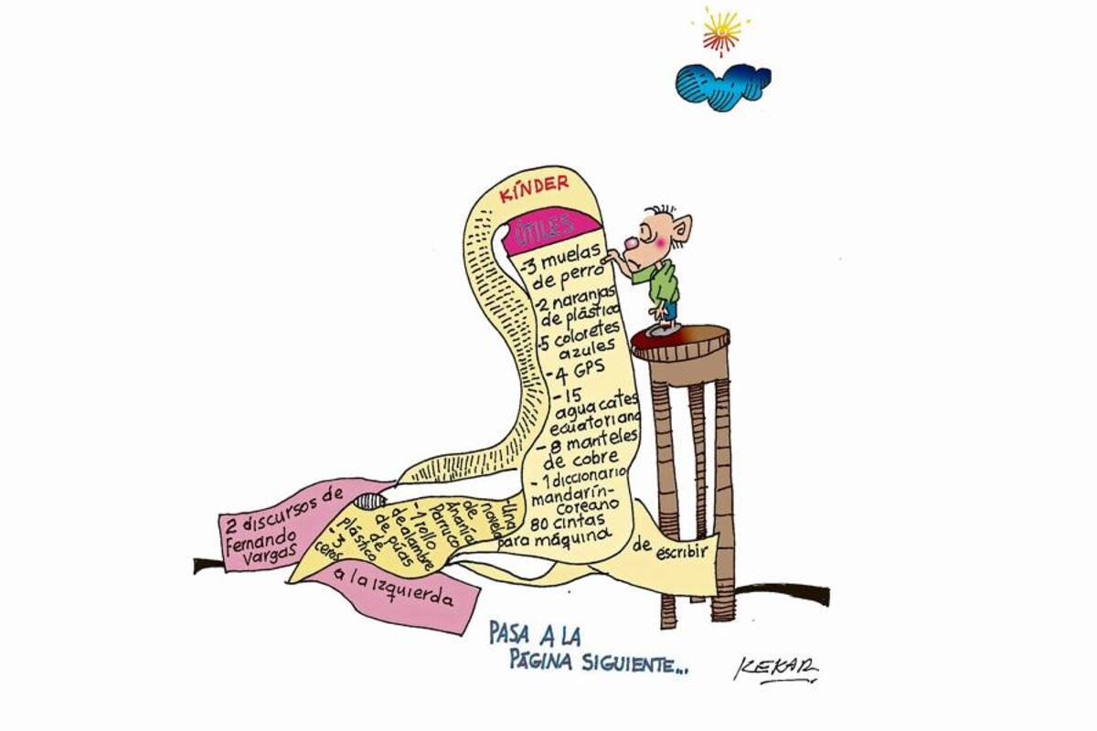 Las listas de los controvertidos ‘inútiles’, en diferenes colegios y escuelas, siguen dando de qué hablar. La Secretaría de Educación Municipal advirtió que, habrá drásticas sanciones para aquellos planteles que insistan en pedir elementos absurdos para la formación académica de sus estudiantes. (Foto: Kekar)