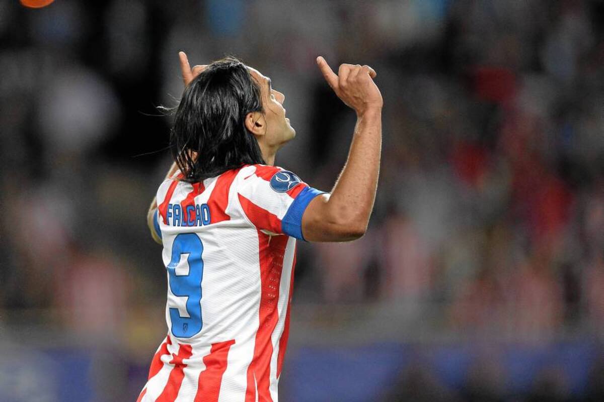 Falcao, elegido mejor jugador del partido (Foto: AFP/VANGUARDIA LIBERAL)