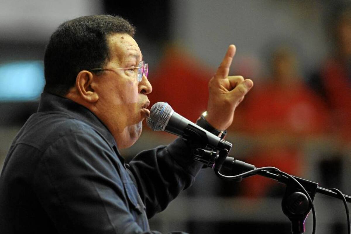 Chávez dijo que de lograrse positivo diálogo, Farc podrían conformar proyecto político (Foto: Archivo/VanguardiaLiberal)