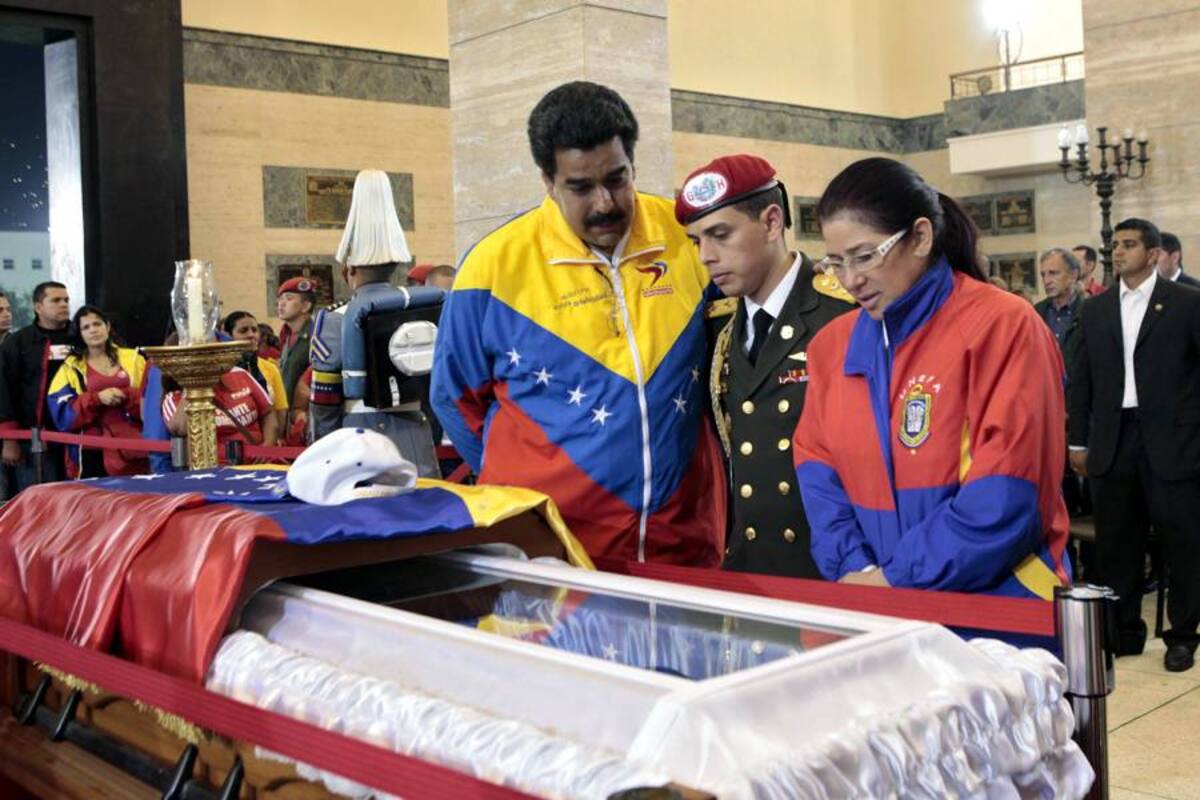Maduro dice que es "bastante difícil" que Chávez pueda ser embalsamado (Foto: Afp / VANGUARDIA LIBERAL)