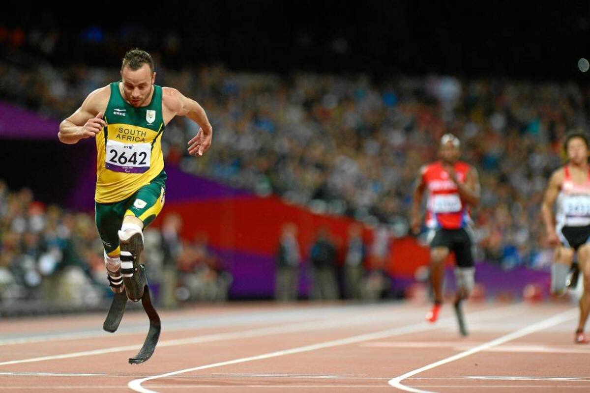 Pistorius logra el récord mundial en 200 metros (Foto: Afp/ VANGUARDIA LIBERAL)