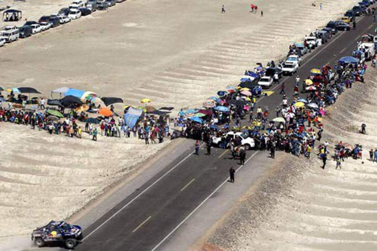 Dos muertos en accidente del Dakar con dos taxis y coche asistencia implicados (Foto: Tomada de Internet/ VANGUARDIA LIBERAL)