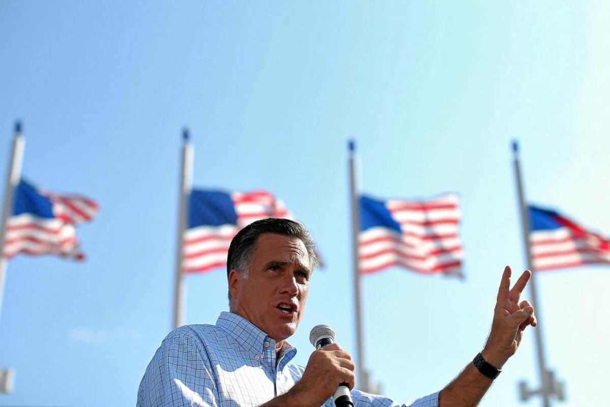 Romney hace pausa en su campaña para preparar debates con Obama (Foto: Afp/VanguardiaLiberal)