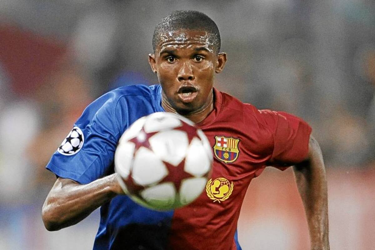 Eto'o, acusado por evadir impuestos en España (Foto: Afp/VanguardiaLiberal)
