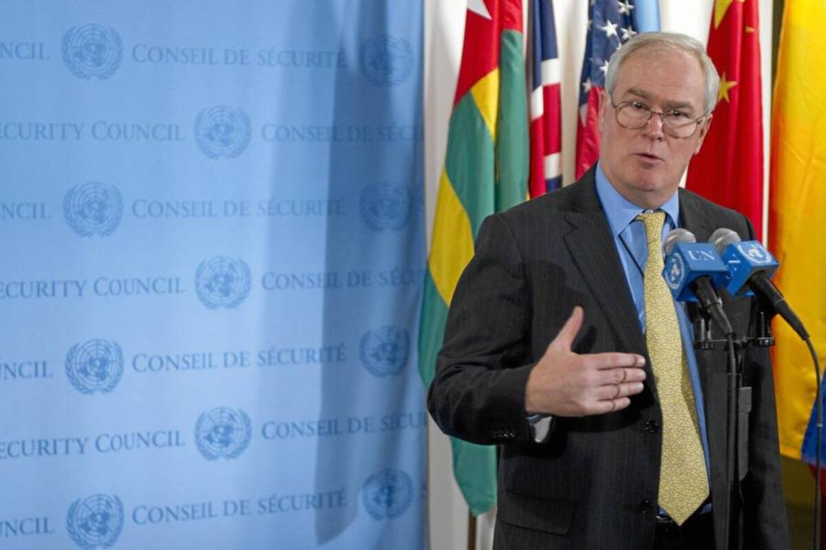 Mark Lyall Grant, embajador británico ante la ONU (Foto: Archivo/VANGUARDIA LIBERAL)