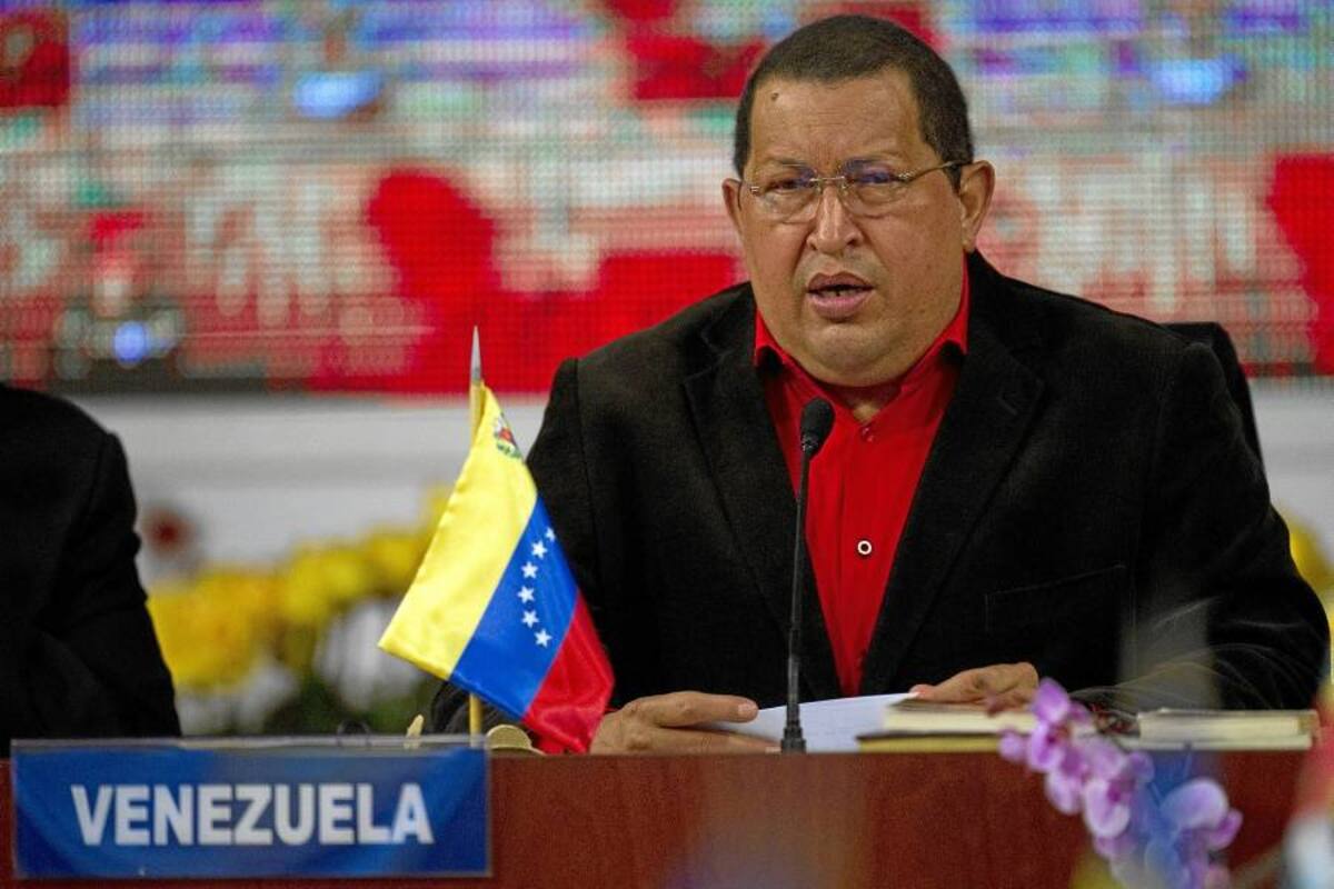 Chávez dice que va a "pulverizar" a Capriles en las elecciones de octubre (Foto: Archivo/VANGUARDIA LIBERAL)
