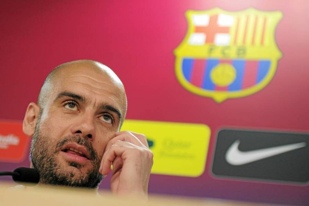 Guardiola sigue convencido de que el Barcelona no ganará la Liga (Foto: Afp/VanguardiaLiberal)