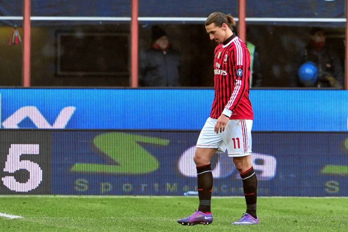 Ibrahimovic, sancionado con tres partidos por abofetear a un rival (Foto: Afp/VanguardiaLiberal)