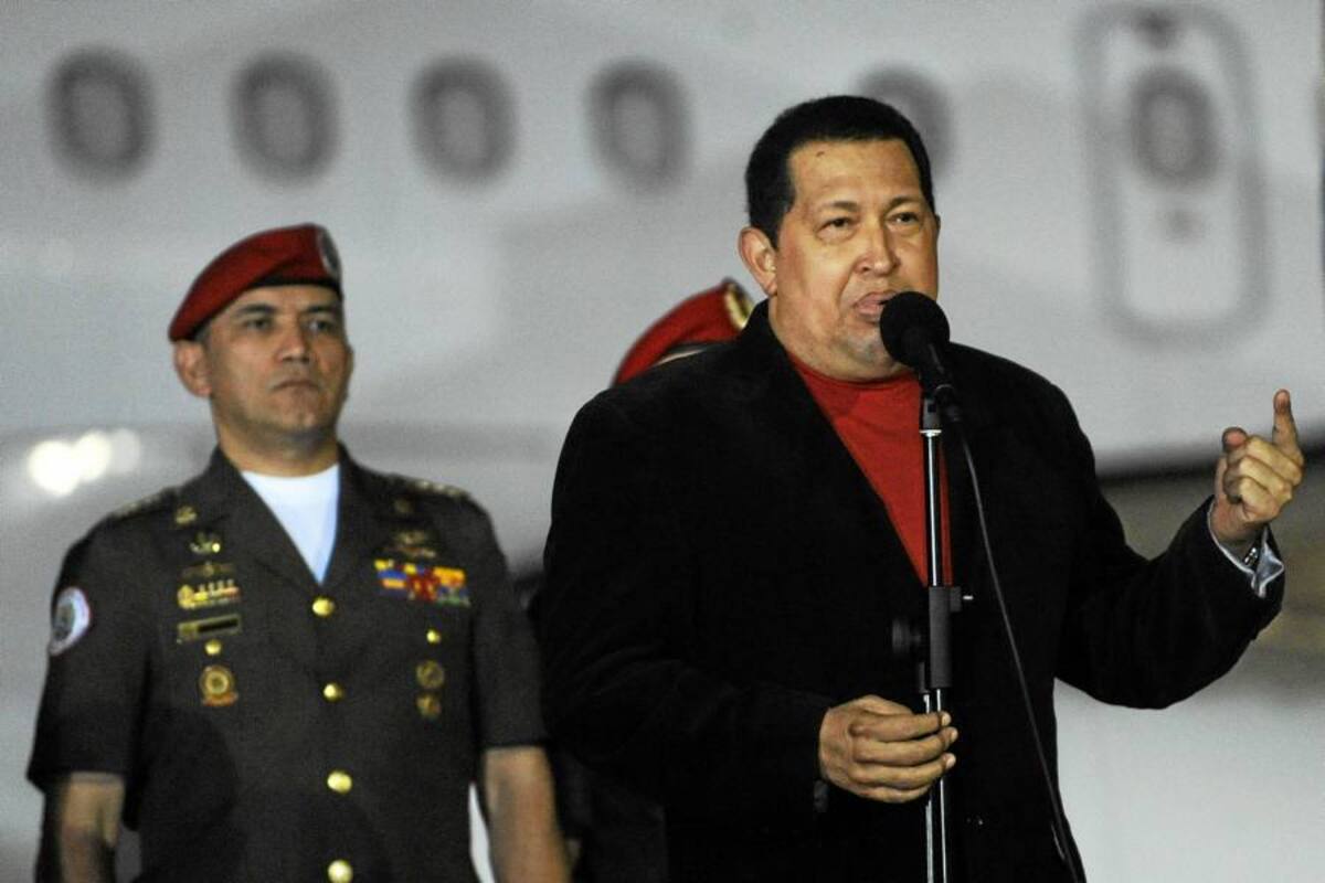 Chávez anuncia un fortalecimiento militar por aumento de la riqueza petrolera (Foto: Afp/VanguardiaLiberal)