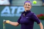 Azarenka se retira del torneo de tenis de Miami por una lesión en el tobillo