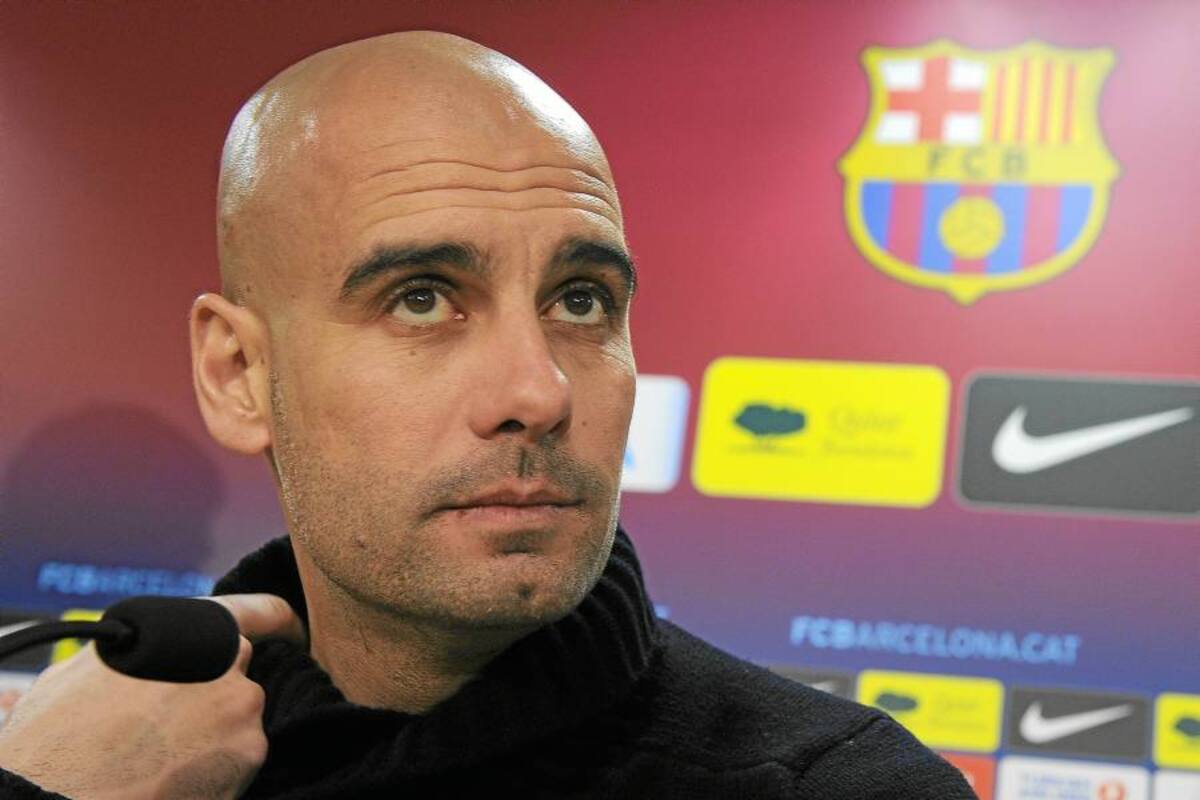 “El de este miércoles es un partido de hombres; de los de verdad": Guardiola (Foto: Afp/VanguardiaLiberal)