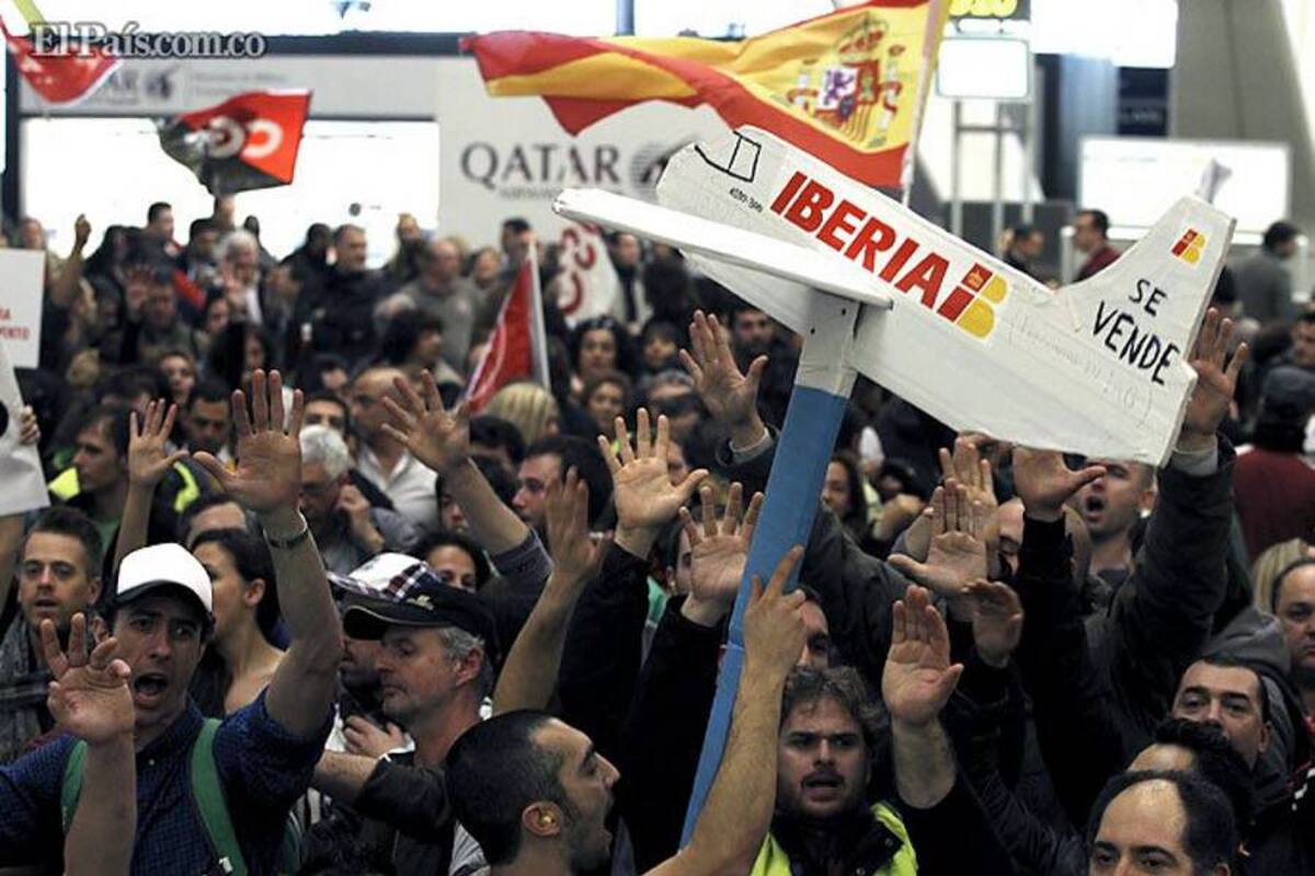 Colombia, afectada por huelga de la aerolínea española Iberia (Foto: Tomado de Internet/VANGUARDIA LIBERAL)