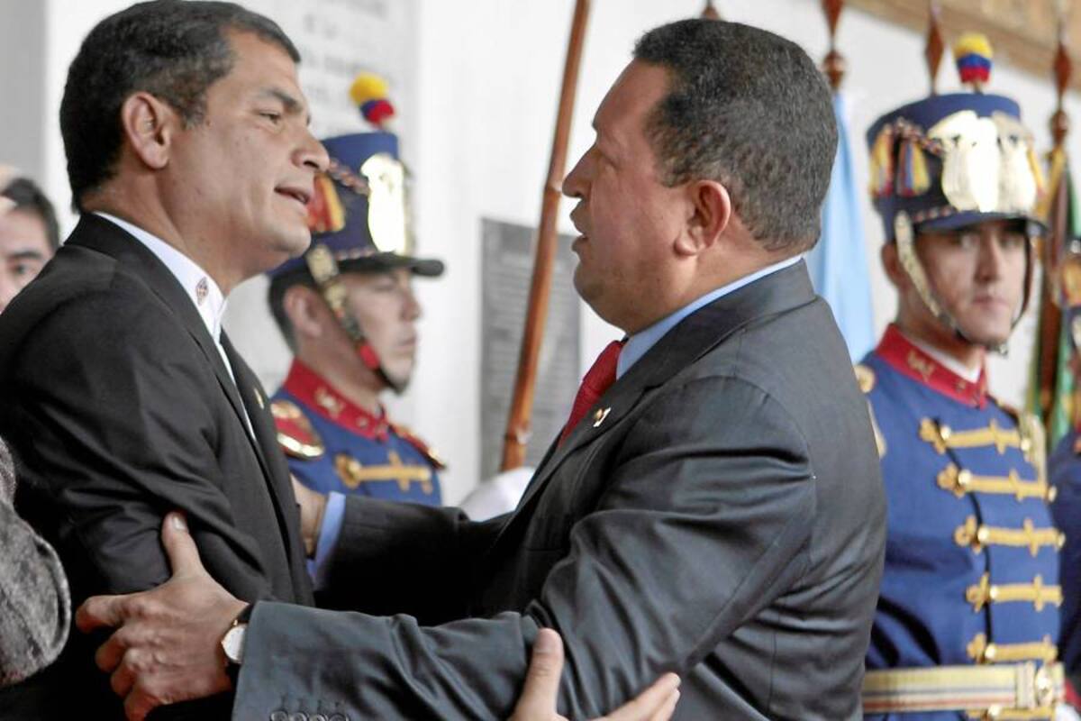 Chávez es operado "en estos instantes", dice Correa (Foto: Archivo/ VANGUARDIA LIBERAL)