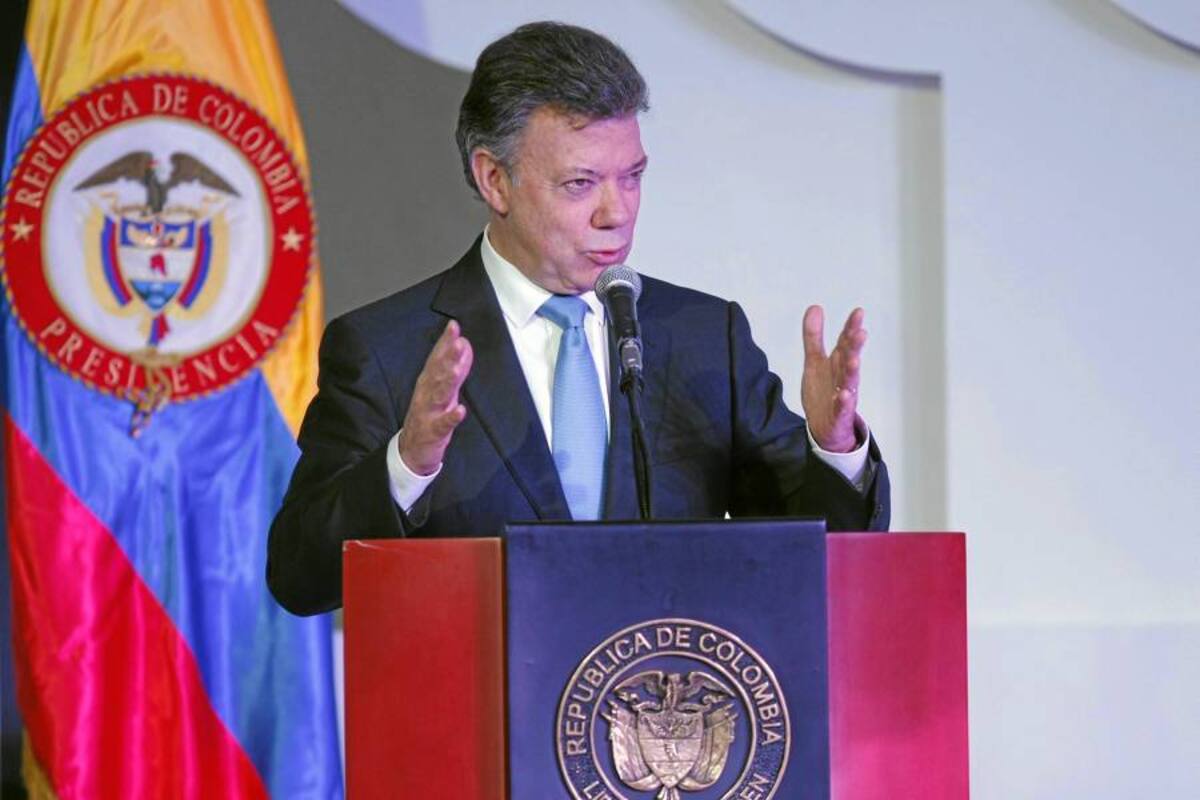 Santos felicitó a Peña Nieto y recuerda "agenda muy importante" con México (Foto: Archivo/VANGUARDIA LIBERAL)