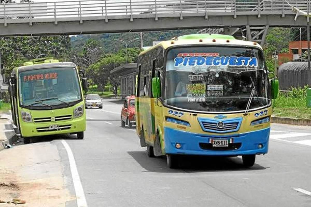 ¿Quién es el responsable de la crisis del transporte en Piedecuesta? (Foto: Mauricio Betancourt/VanguardiaLiberal)