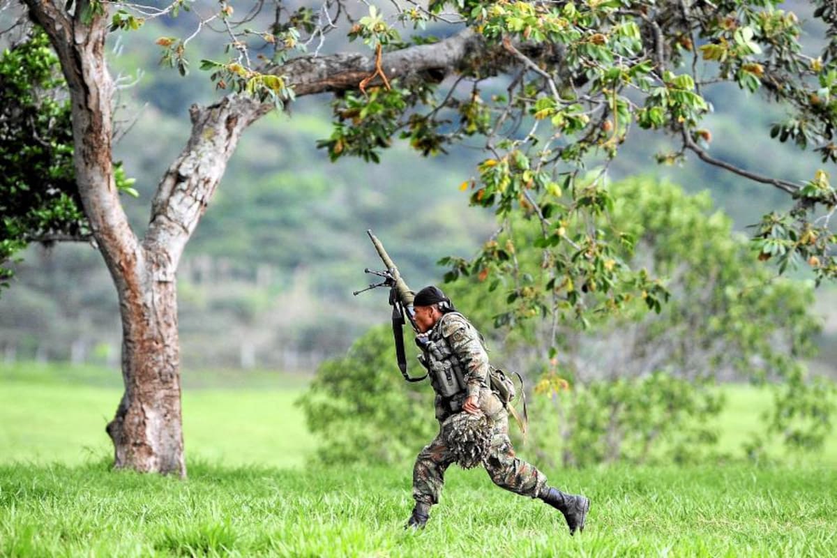 Al menos siete guerrilleros fueron abatidos por el Ejército (Foto: Archivo/VanguardiaLiberal)