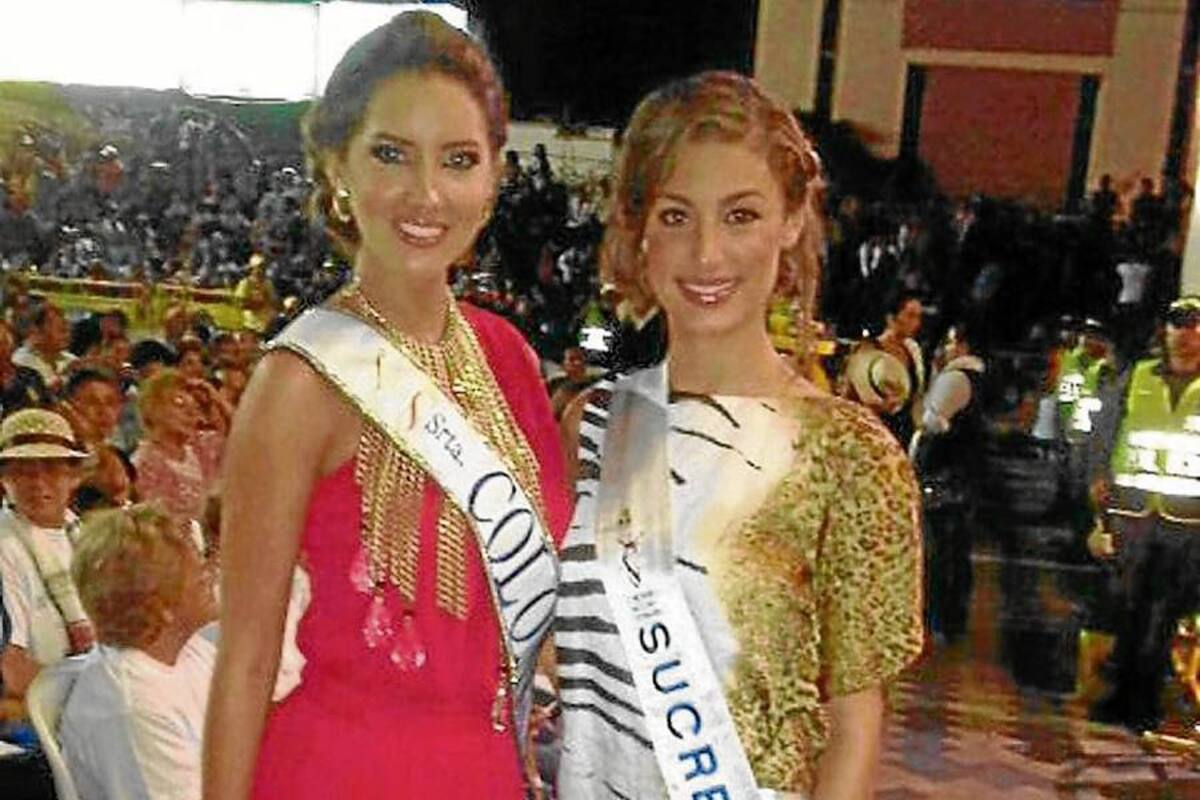 Señorita Colombia, en Sincelejo y ¡de fiesta! (Foto: Tomada de Internet / VANGUARDIA LIBERAL)