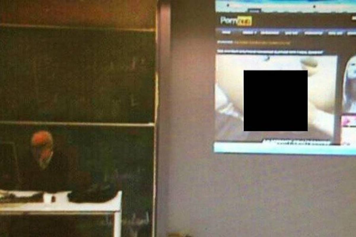 Atrapan a profesor viendo pornografía en el salón de clase (Foto: Tomada de internet/VANGUARDIA LIBERAL)