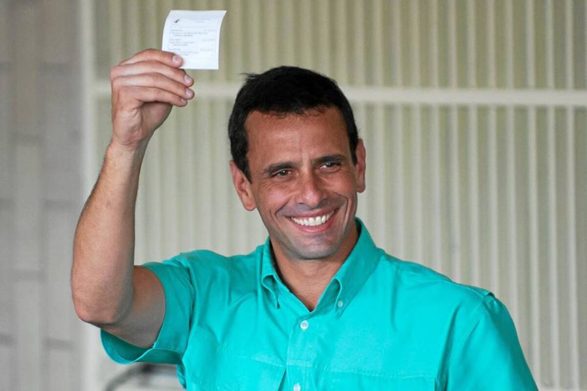 Capriles ganó las elecciones de la oposición en Venezuela (Foto: AFP / VANGUARDIA LIBERAL)