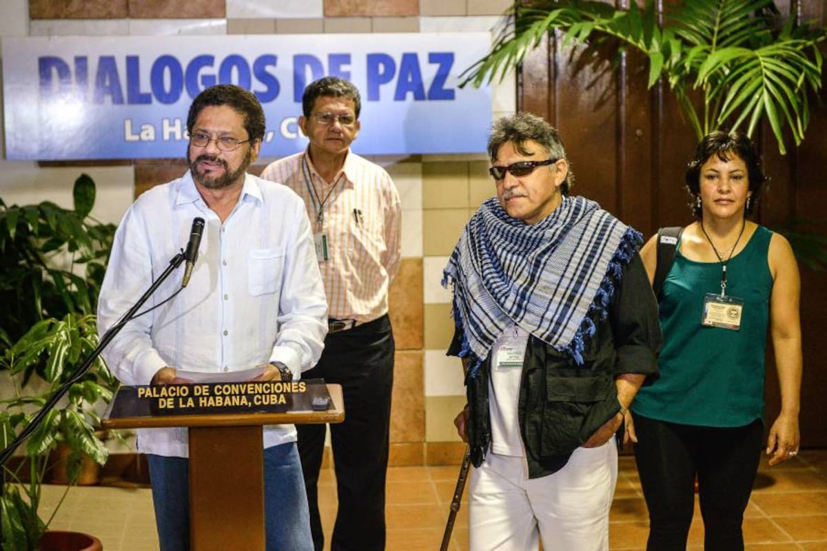 Farc insisten en "picado por la paz" y lamentan muerte de Mandela (Foto: Colprensa/VANGUARDIALIBERAL)