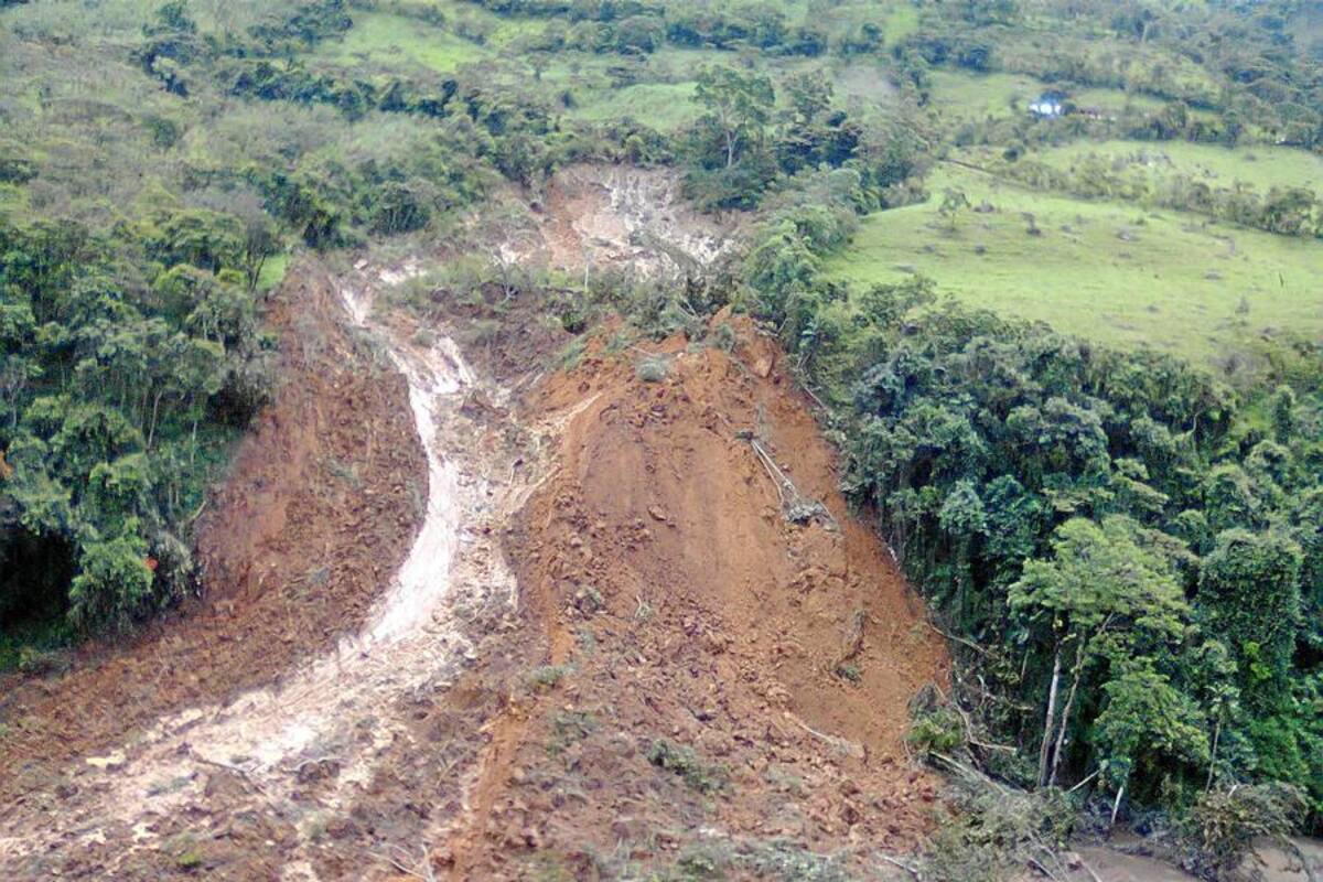 Deslizamiento deja cinco muertos y cuatro desaparecidos en Riosucio, Caldas (Foto: Archivo/VANGUARDIA LIBERAL)