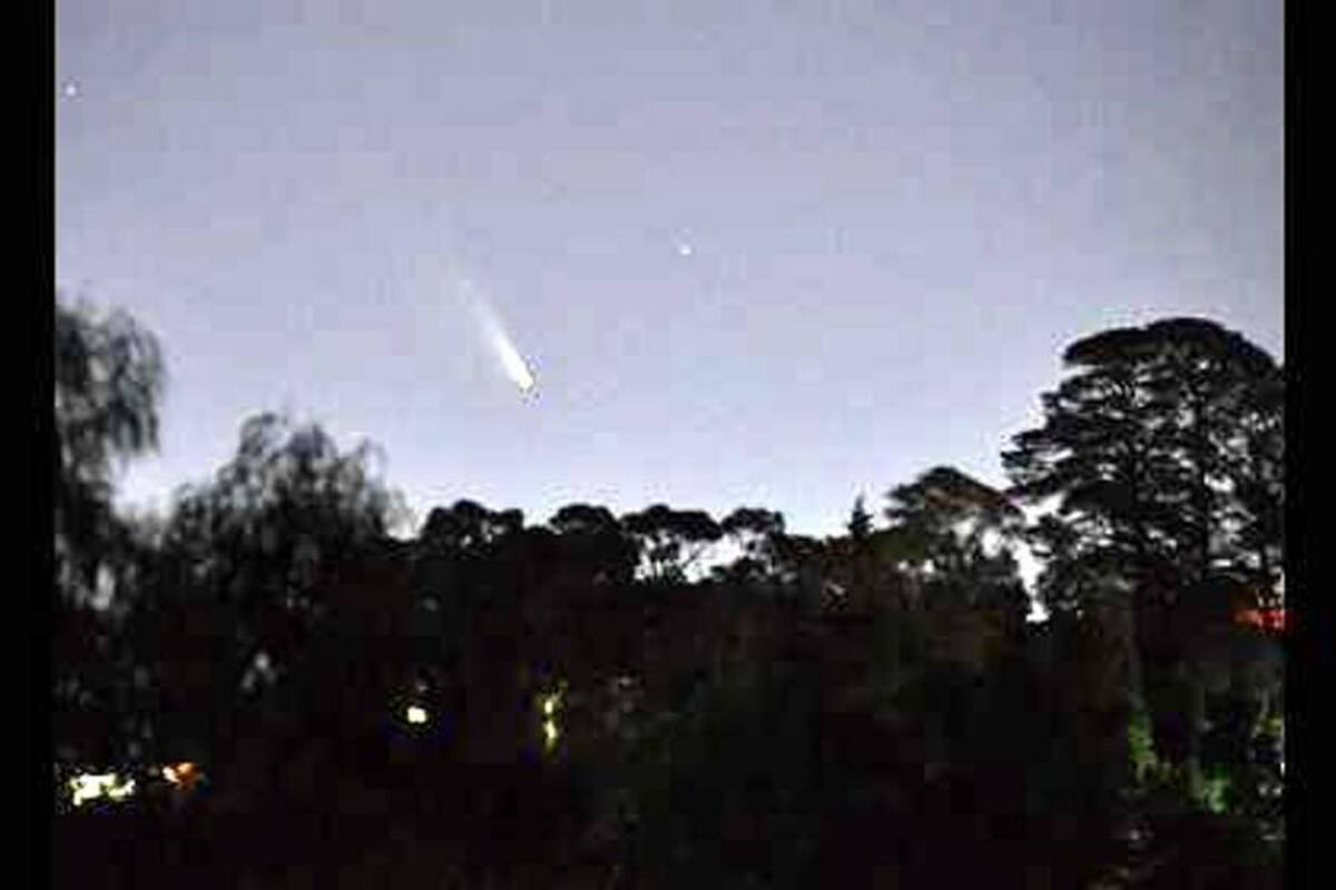 Aún quedan días para ver el cometa (Foto: Tomado de Internet/VANGUARDIA LIBERAL)