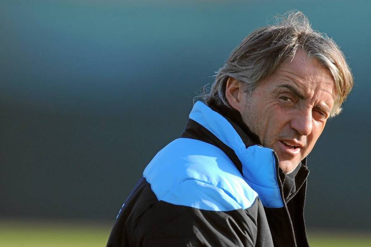 Mancini rechaza desvelar si se ha reunido con Tévez (Foto: Afp/VanguardiaLiberal)