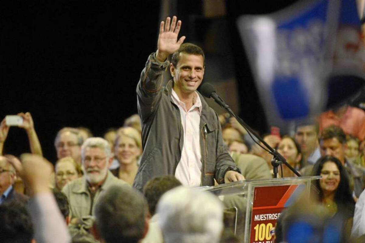 Capriles afirma que si derrota a Chávez adoptará el "modelo brasileño" (Foto: Archivo/VANGUARDIA LIBERAL)