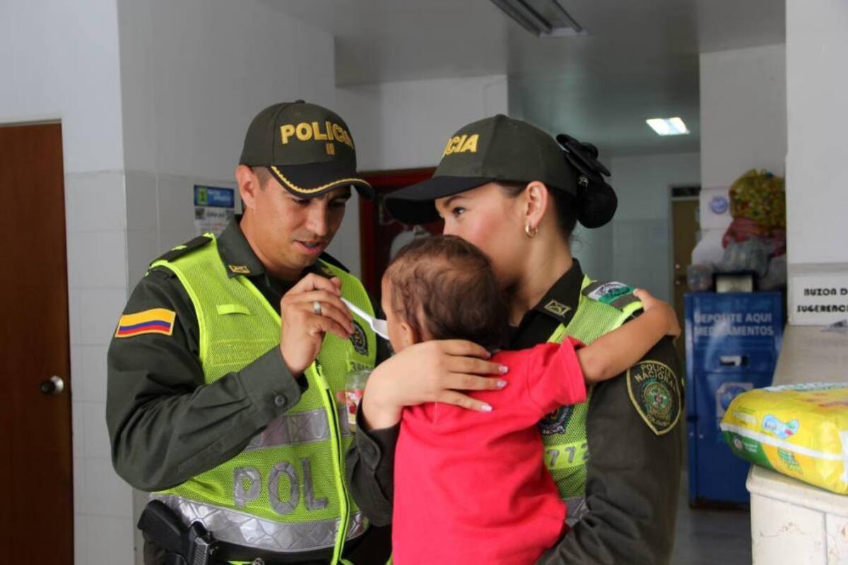 Abandonan a un bebé en un barrio de Floridablanca (Foto: Suministrada/ VANGUARDIA LIBERAL)