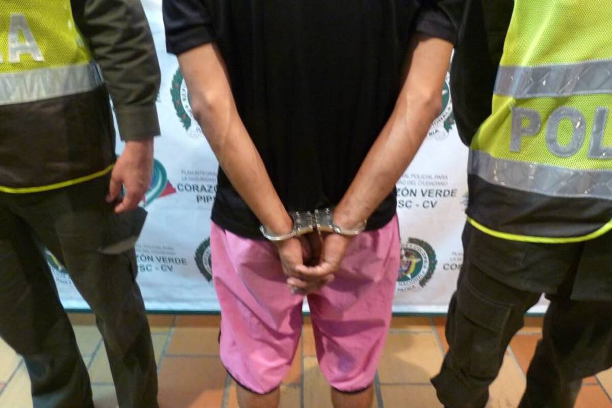 Capturan en Santander a un sujeto acusado de secuestro (Foto: Suministrada/ VANGUARDIA LIBERAL)