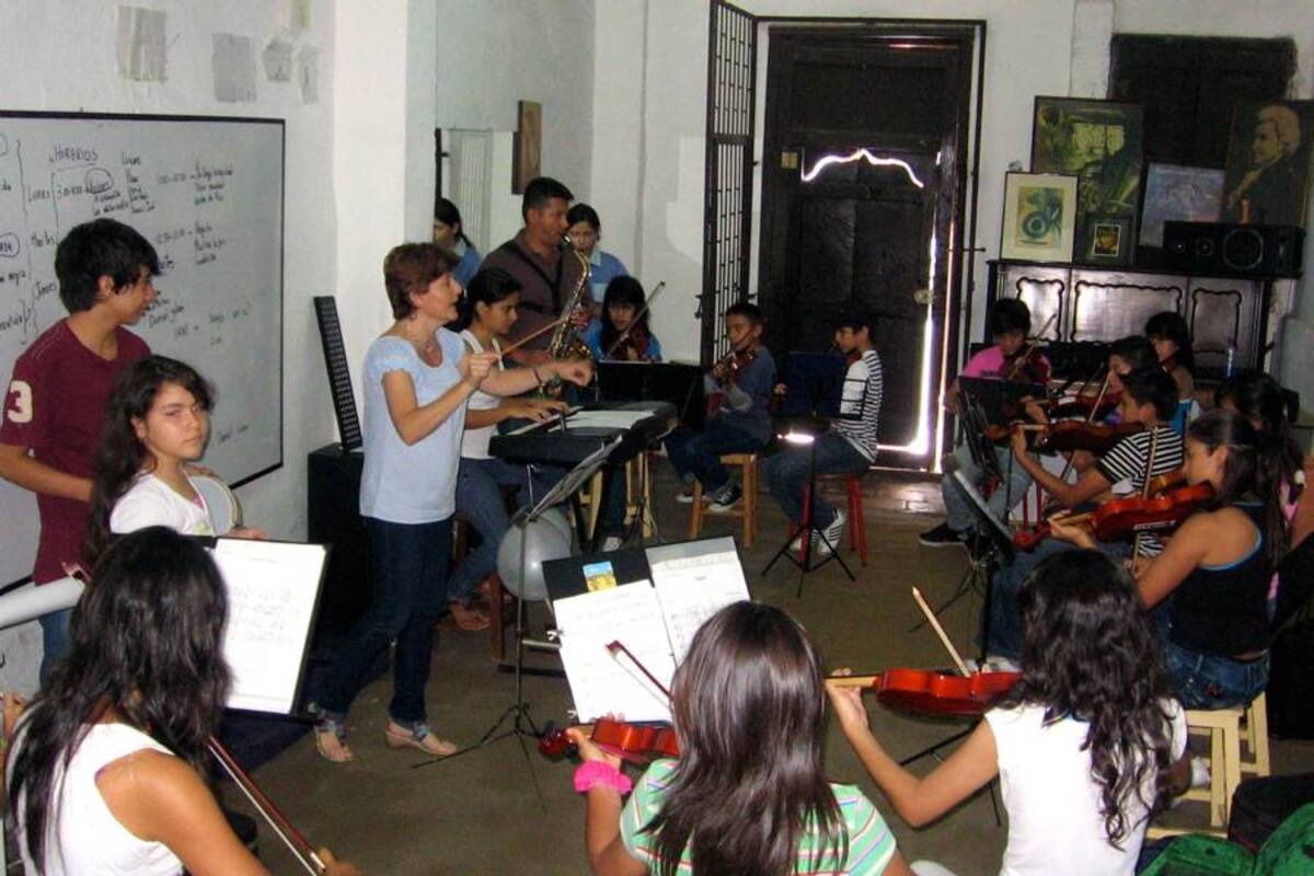 Piedecuestanos podrán ser ‘semilleros’ de la escuela municipal de música (Foto: Archivo/VANGUARDIA LIBERAL)