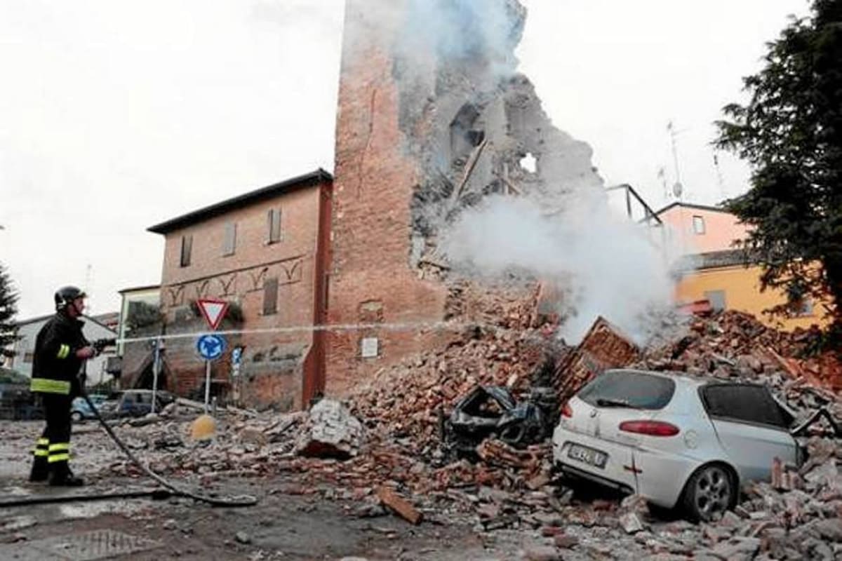 "Daños notables al patrimonio cultural" de Italia por terremoto (Foto: Tomada de Internet/VanguardiaLiberal)
