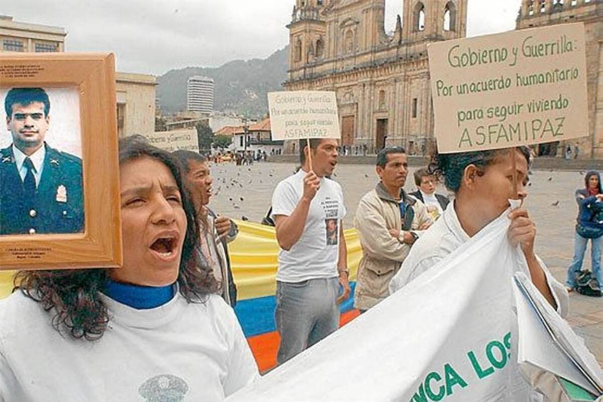 Ansiedad en las familias de los secuestrados tras anuncio de liberaciones (Foto: Tomada de Internet/VanguardiaLiberal)