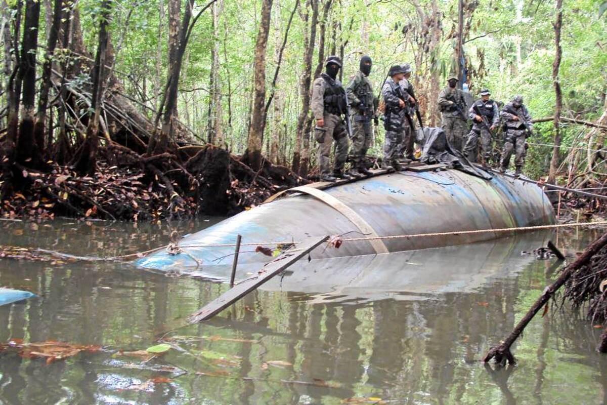 Decomisan semisumergible de narcotraficantes (Foto: Archivo/VANGUARDIA LIBERAL)