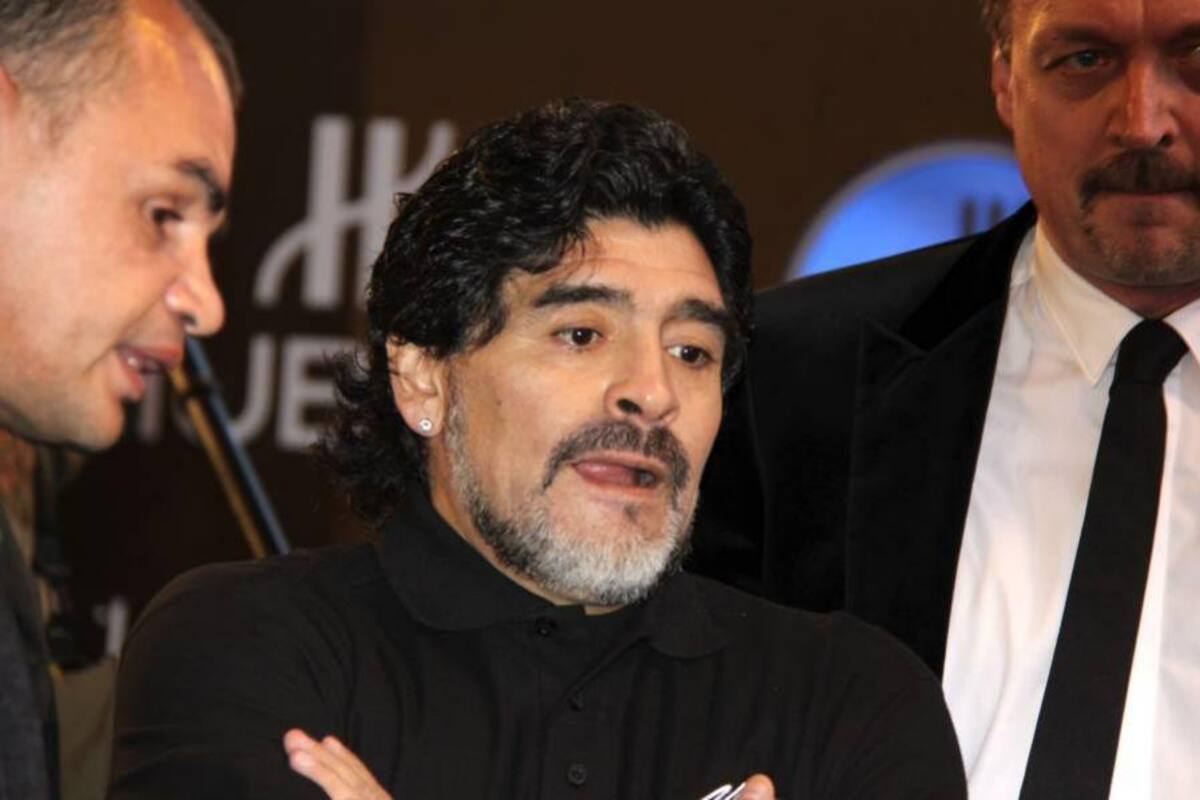 Diego Armando Maradona, ex técnico de la selección Argentina. (Foto: AFP/VANGUARDIA LIBERAL)