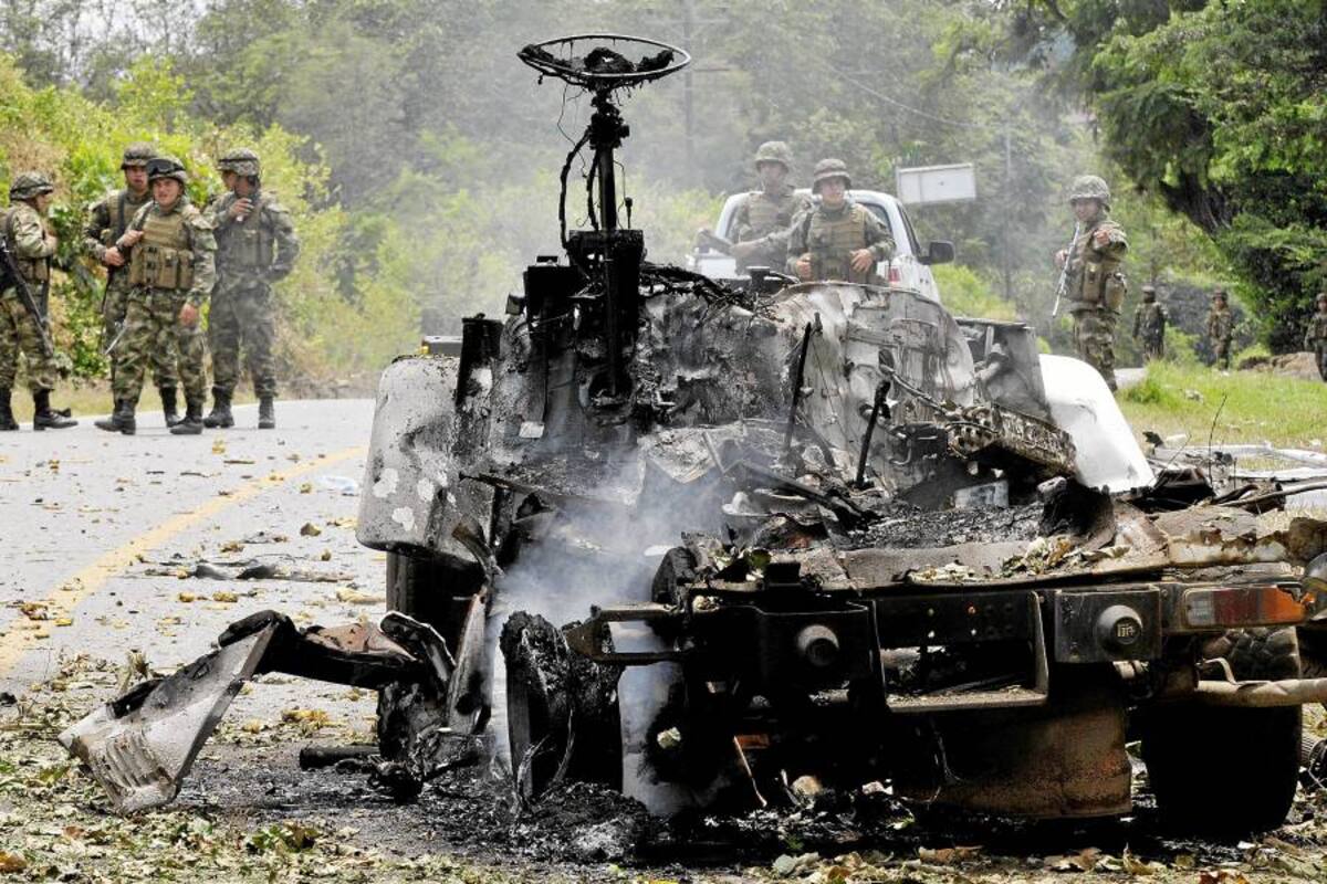 Carro bomba explota en zona urbana de Morales, Cauca (Foto: Archivo/VANGUARDIA LIBERAL)